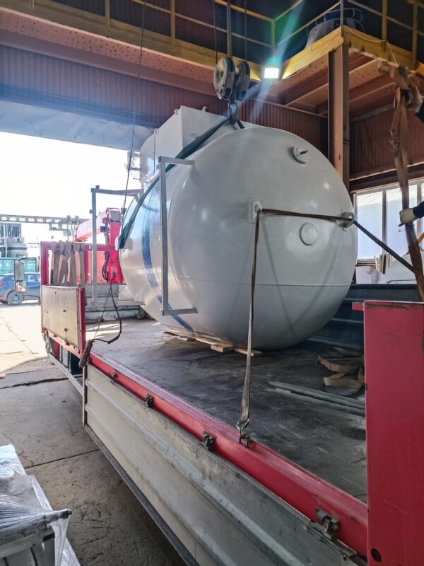 ГХК-3, отгрузка газификатора