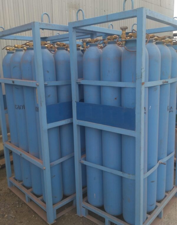 Газовый моноблок кислородный 12 баллонов по 50 л