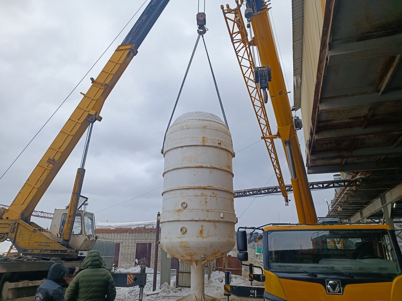 Демонтаж газификатора ГХК-25